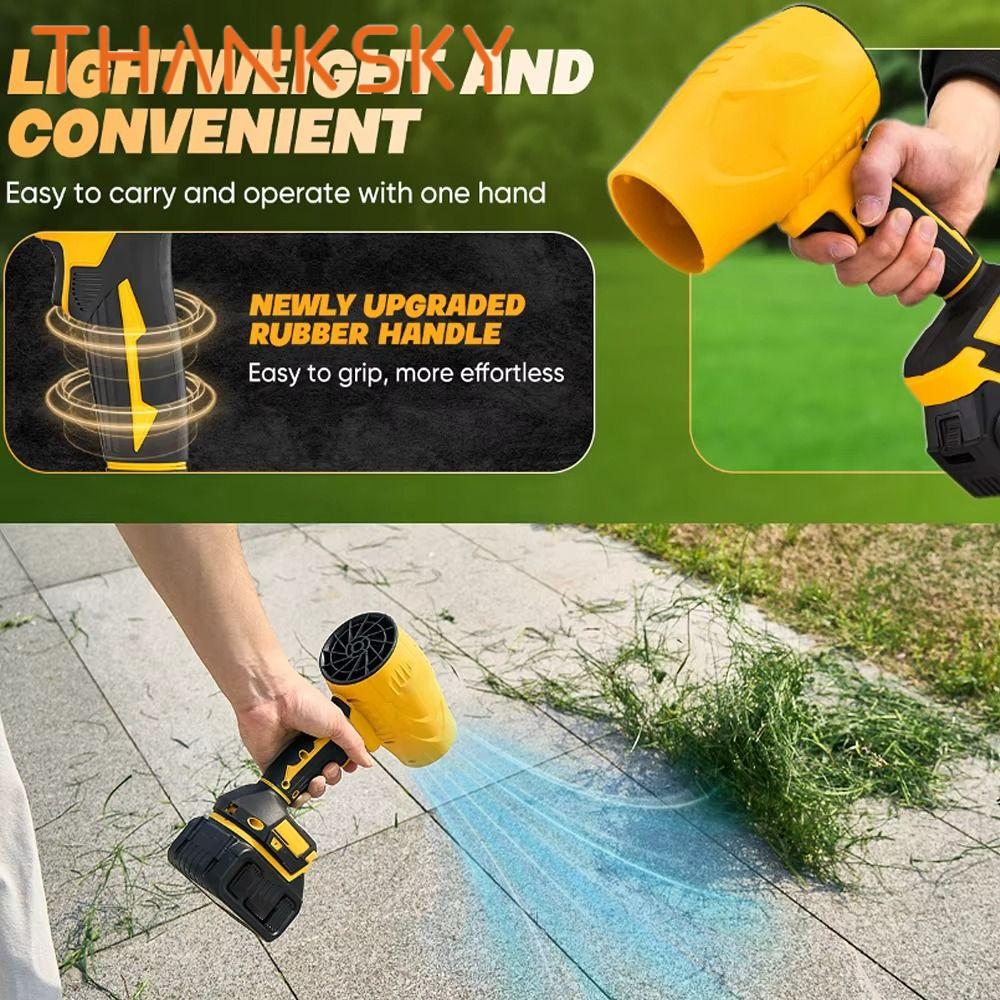 High Quality Dual-Function Electric Leaf Blower High-power 21 V Power Rechargeable Blower Strong Suction 2-in- Design Dust Blower Suction Cleaner Computer Cleaning