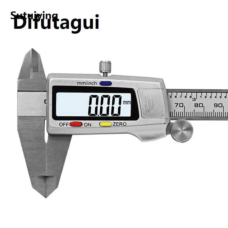 Difutagui High Quality Sutuiying Accurate measurement Tool Stainless Steel Digital Caliper 2025 6 |150mm Measuring Instrument Vernier Calipers Ruler - image 1