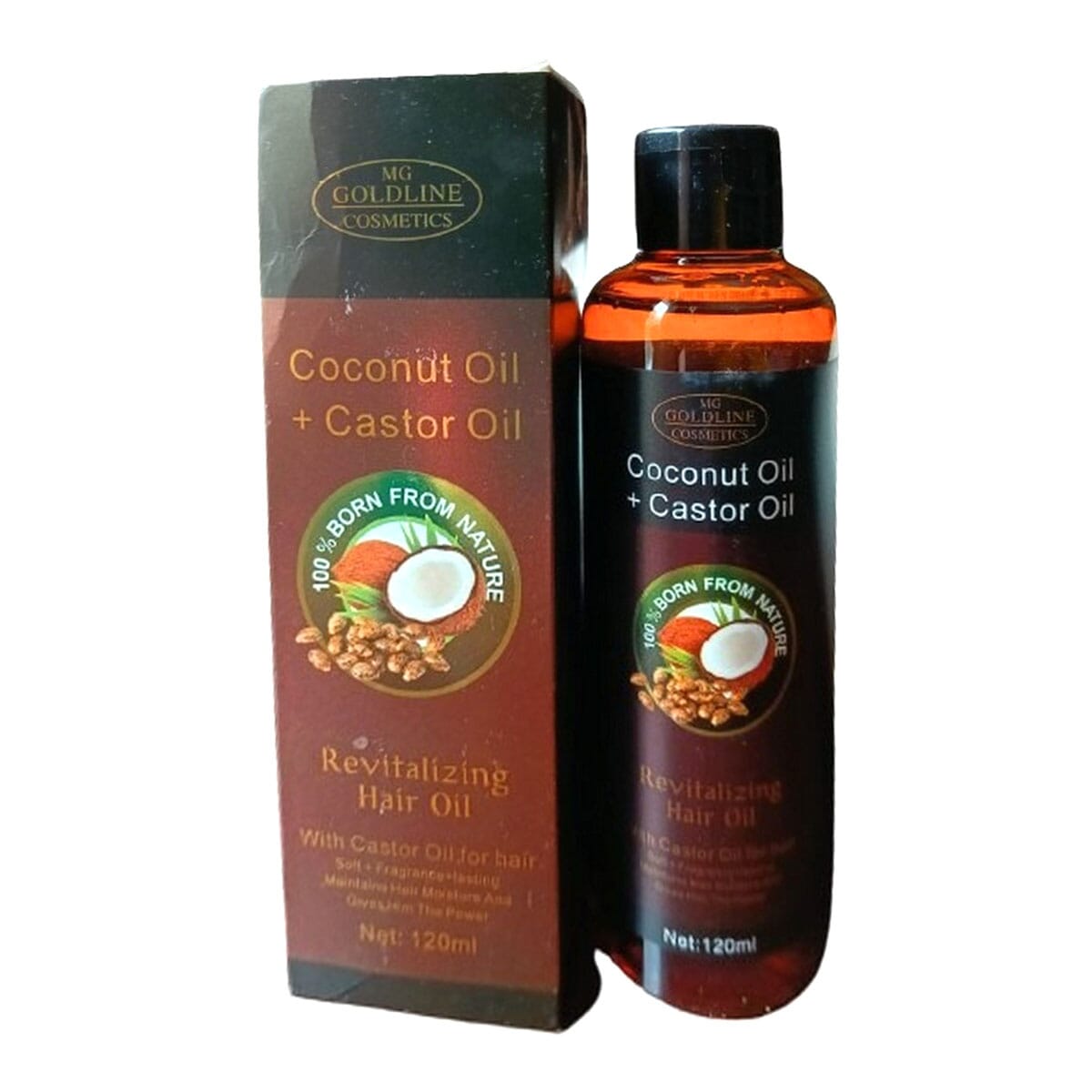 Coconut + Castor Revitalizing Hair Oil 120 ml