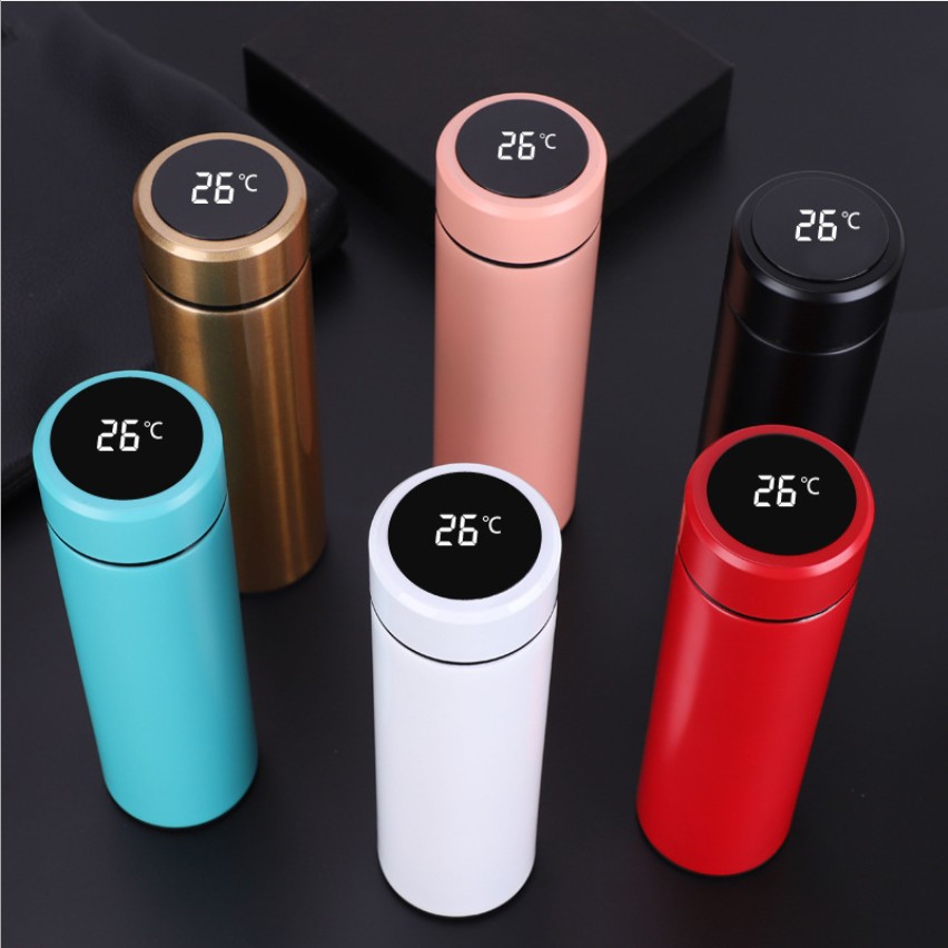 500ml Stainless Steel Travel Mug, Vacuum Flask Thermos Bottle for Coffee & Tea