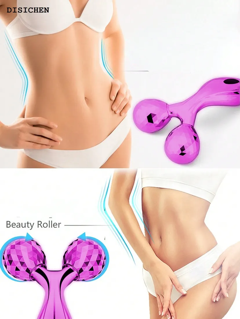 DISICHEN 2025 Face Roller Massager Facial Lift 3D Rolling Massager Y Shape 360 Rotating Wrinkle Remover Body Massager Skin Care Tools