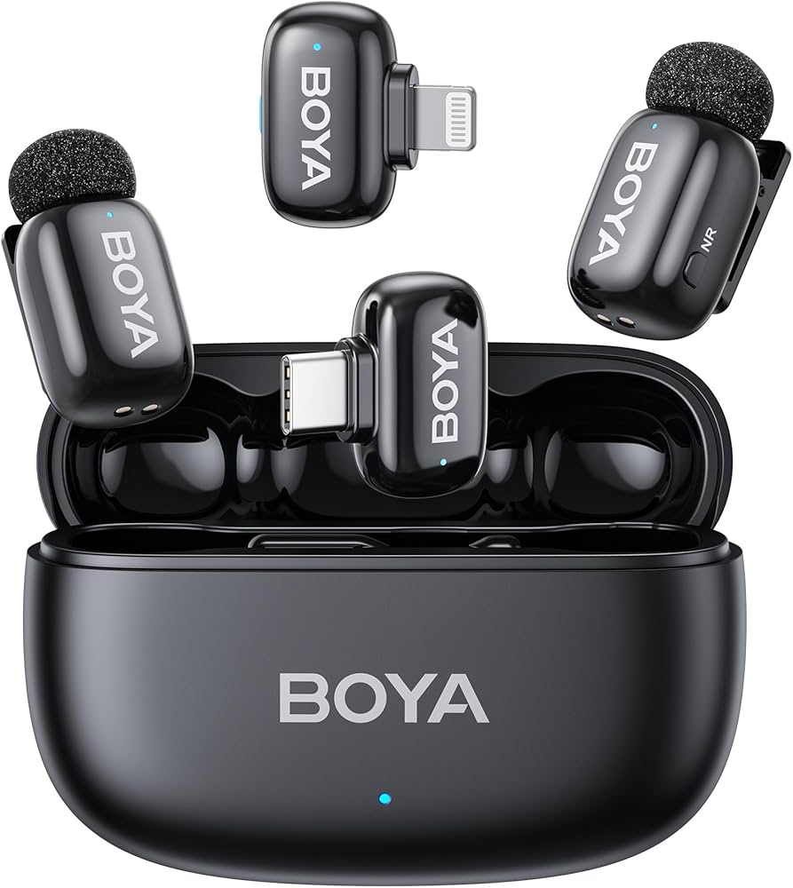 BY mini 2 Wireless Microphone for iPhone & Android