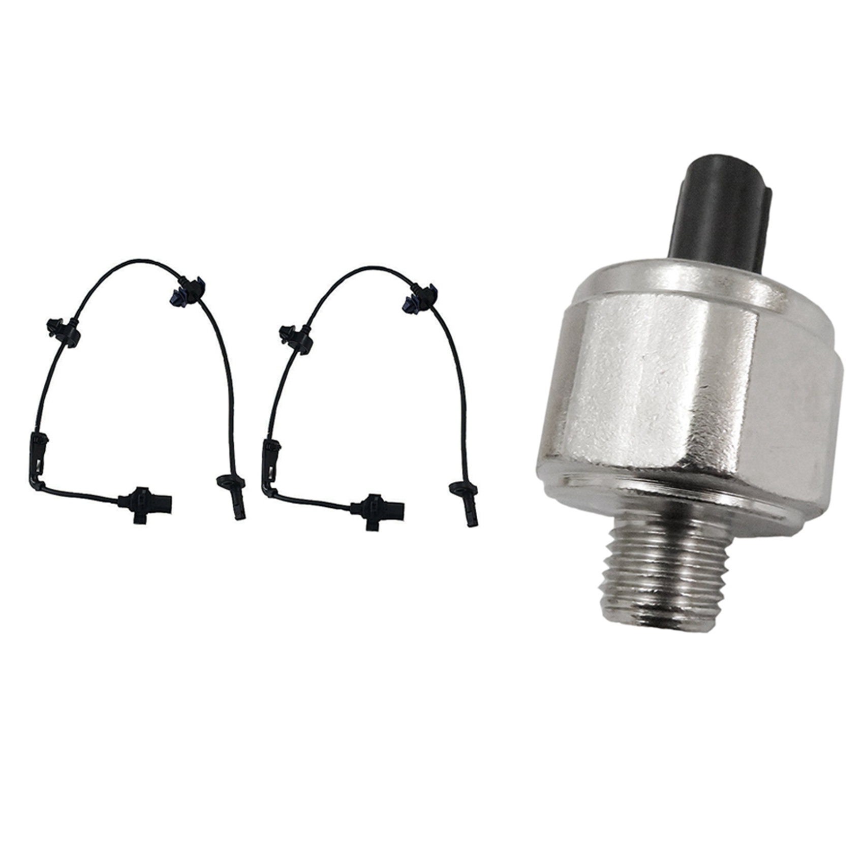FORIDE 2 Set Car Accessories: 1 Pcs Car Knock Sensor & 1 Set Front Right / Left ABS Wheel Speed Sensor