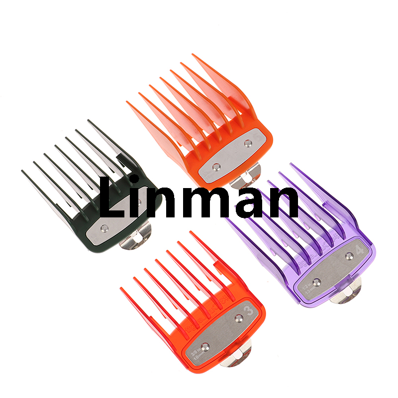 Linman 8 Pcs/lot Brand New Professional Hair Clipper Limit Comb CuttiLuxury ng Guide Combs 1.5/3/4.5/6/10/13/19/25MM Set Barber Accessories