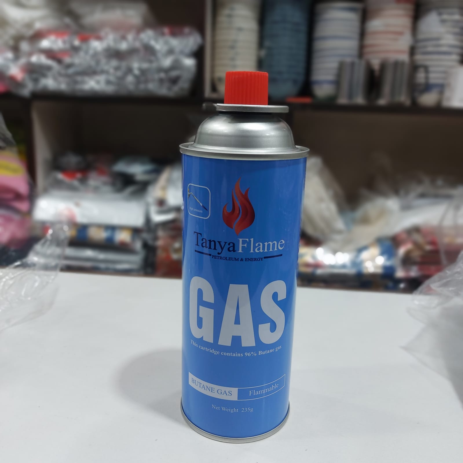 Portable Gas Canister Set - 235g Fuel Cylinders for Outdoor Cooking And Torches