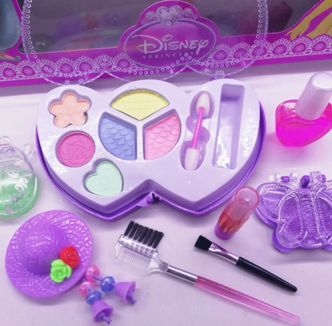 Vylon Kids Makeup Disney Princess Palette for Girl Real||nWashable Kids Gift Makeup