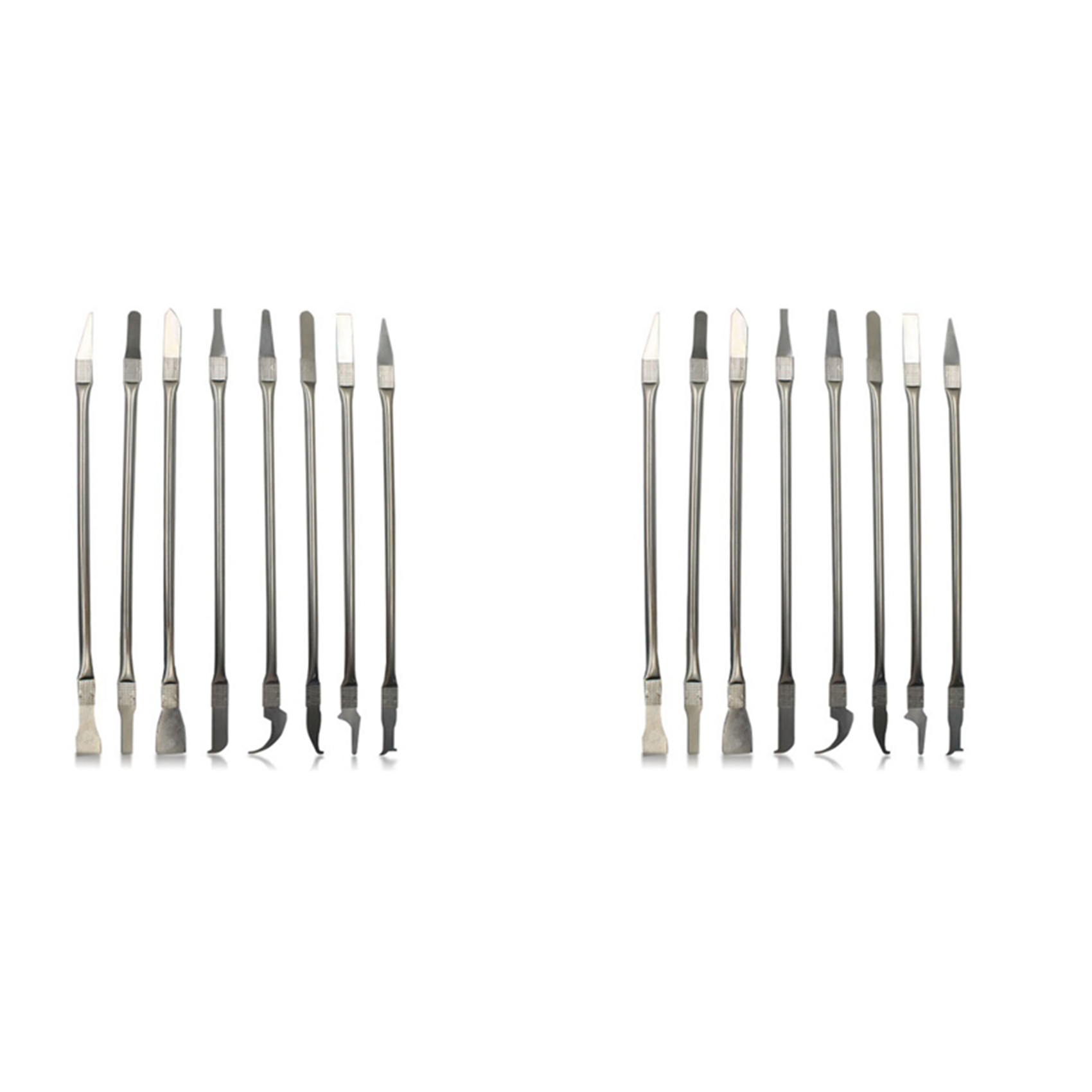 fasdaga 2X 8in 1 IC Chip Repair Thin Tools Set CPU Metal Remover Burin to Remove for Phone Computer CPU NAND IC Chip Repair