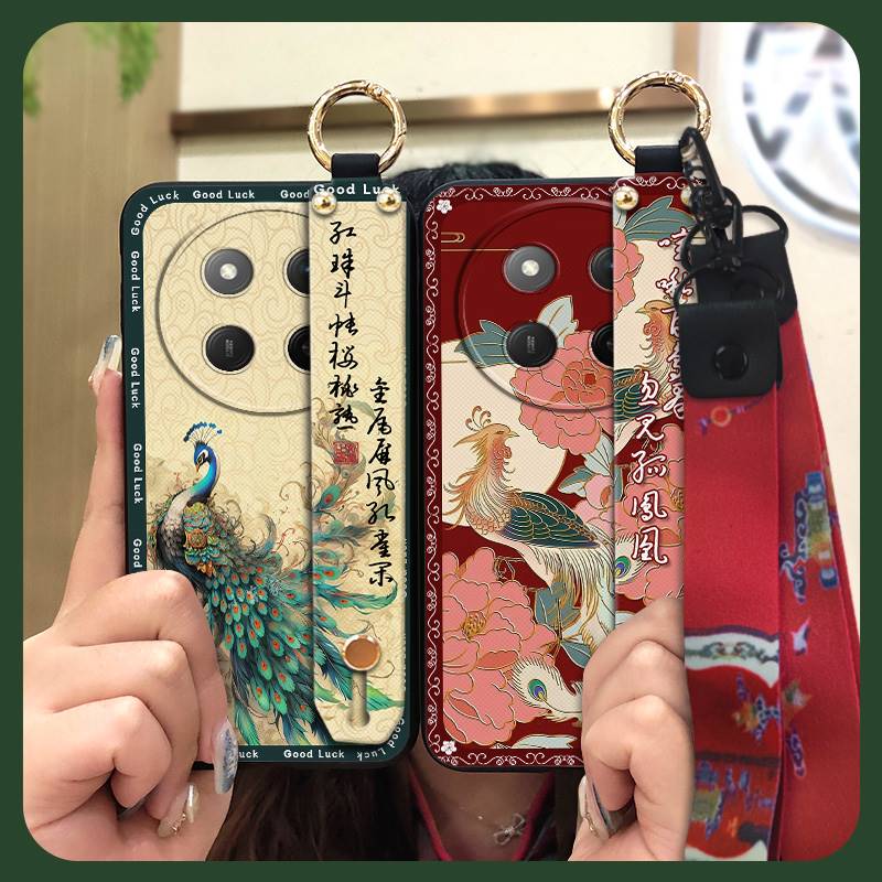Anti-dust Fashion Design Phone Case For Tecno Camon40 Pro 5G/CM7 Waterproof Durable Kickstand Graffiti Lanyard Ring