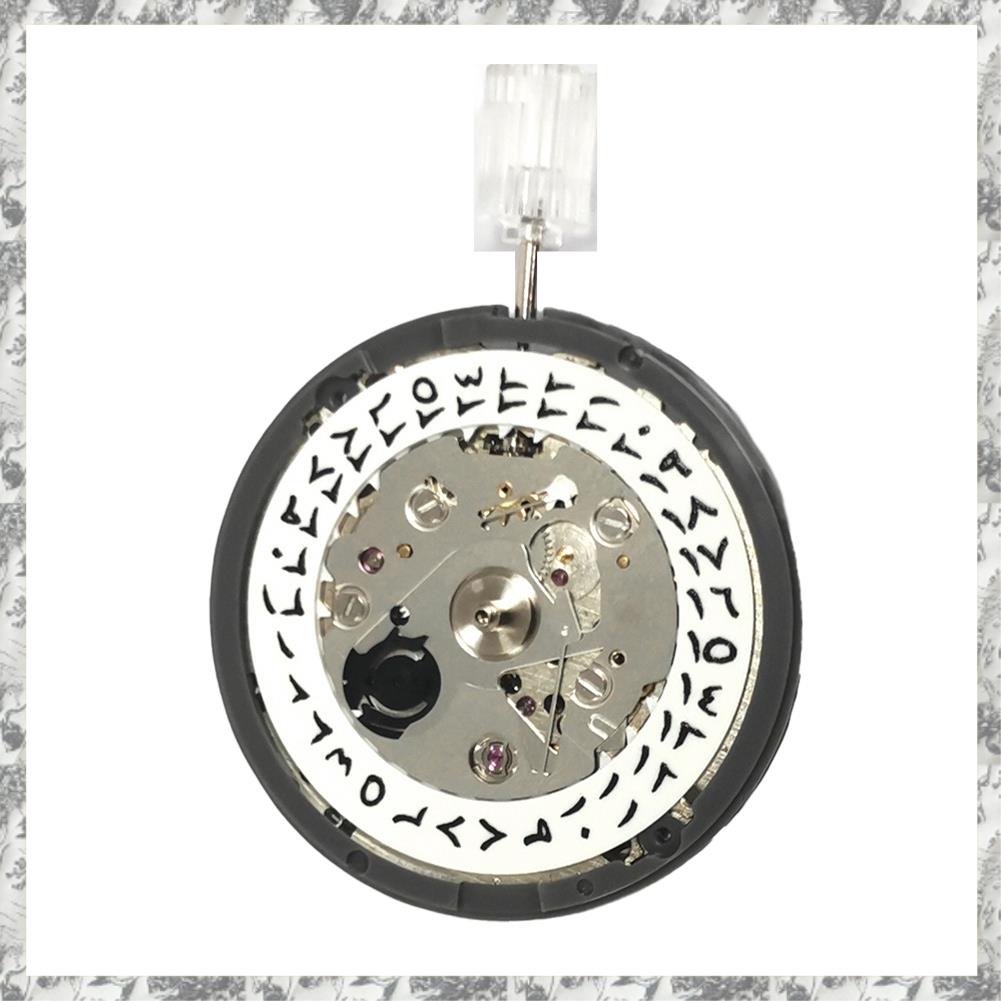 1 Piecs Watch Movement Automatic Mechanical Movement Disc At 3.0 Mod Replace Mechanism Arabic NH35 White