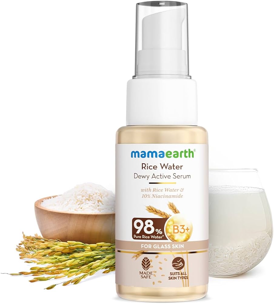 Mamaearth Rice Water Dewy Active Serum 50ML