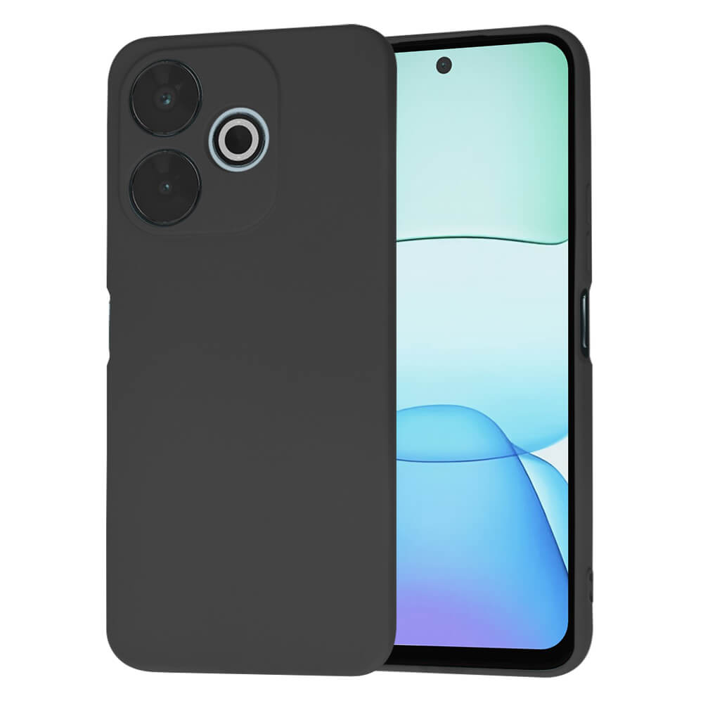 Redmi 13(4G) Soft Silicon Cover With Fur Inside