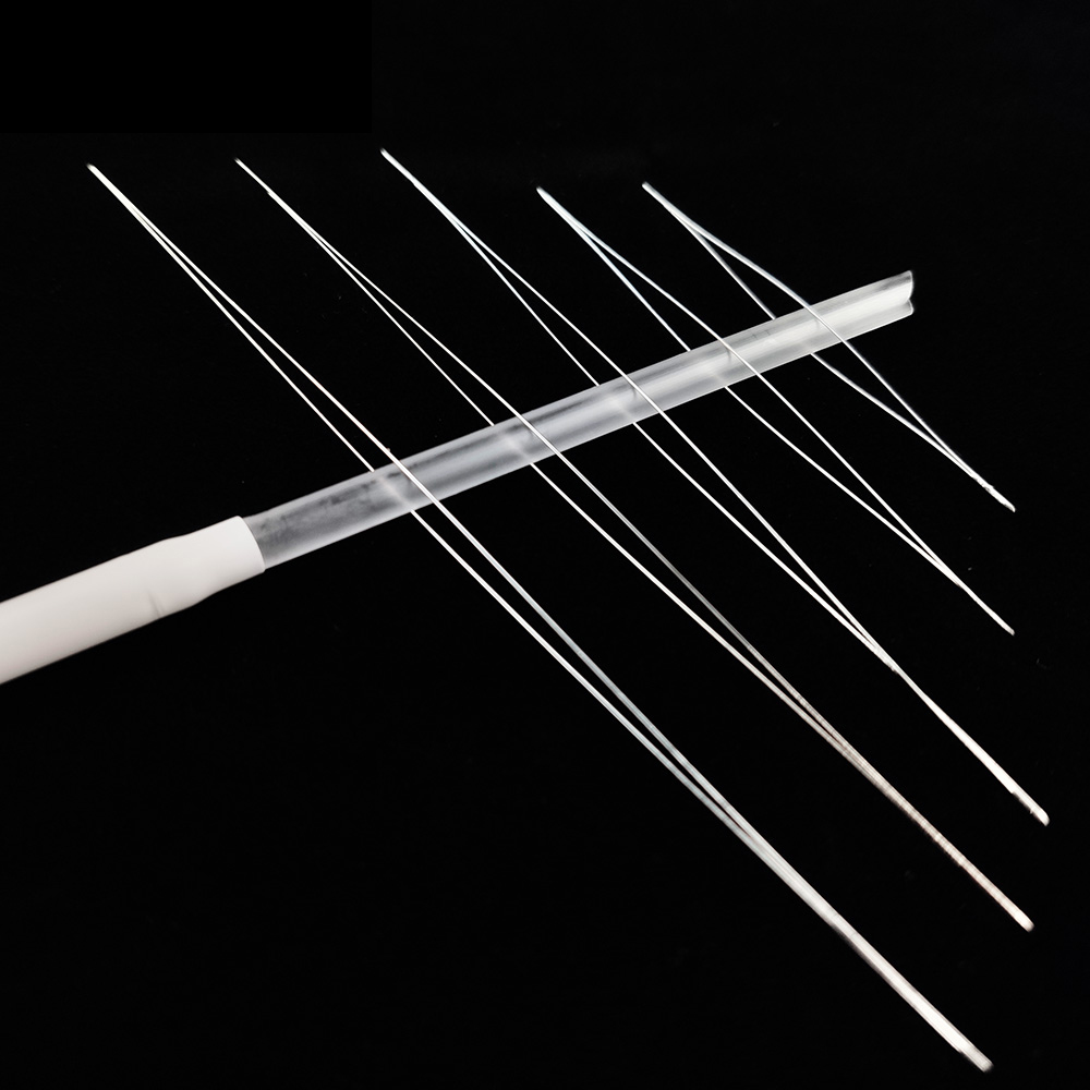 Difutagui 2025 New 5PCS/lot Big Eye Curved Open Stainless Steel Beading Needles for beads pearls Threading String Cord Jewelry Making Tools Pins