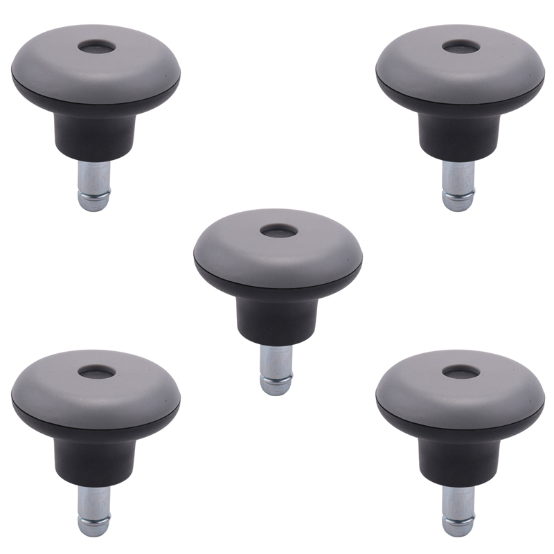 NAMUNY 5Pcs Bell Glides Replacement Office Chair Wheels Stopper Office Chair Swivel Caster Wheels, 2 Inch Stool Bell Glides