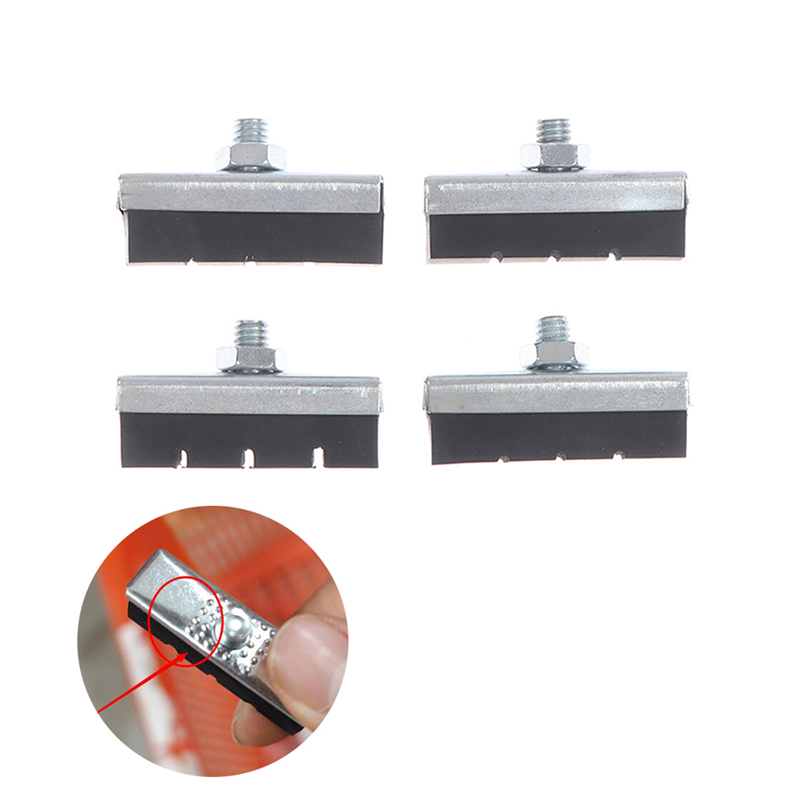 4Pcs Vintage Bike Brake Blocks For Classic Bike Cycling Caliper V-Brake Pads CF8