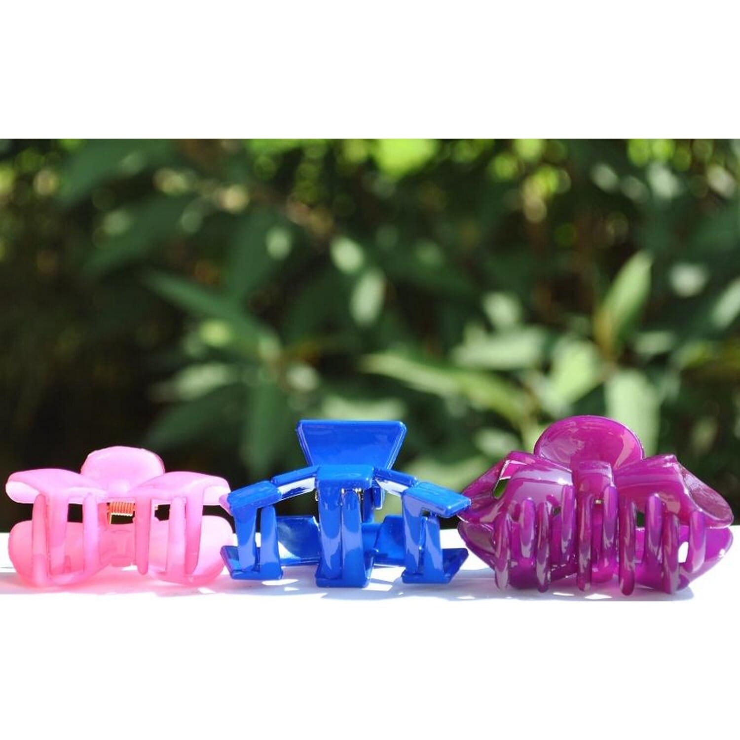 Unbreakable Hair Clip Grip Snap Sleepy Hair Chimti for Girls(3pc multicolour)