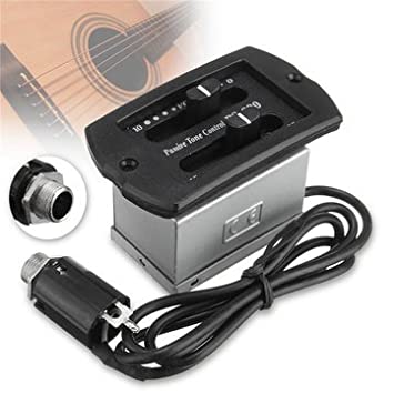 PS-900 2 Bands Acoustic Guitar Preamp EQ Tuner Piezo Pickup Equalizer System