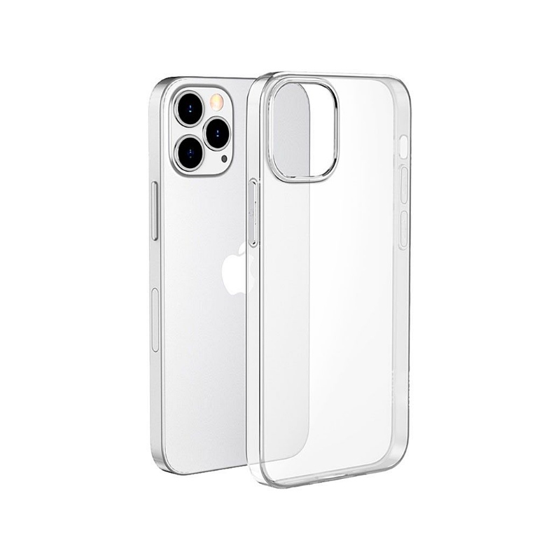 Soft Transparent Tpu Cover With Edge Bumped Protection For Iphone 12 Pro