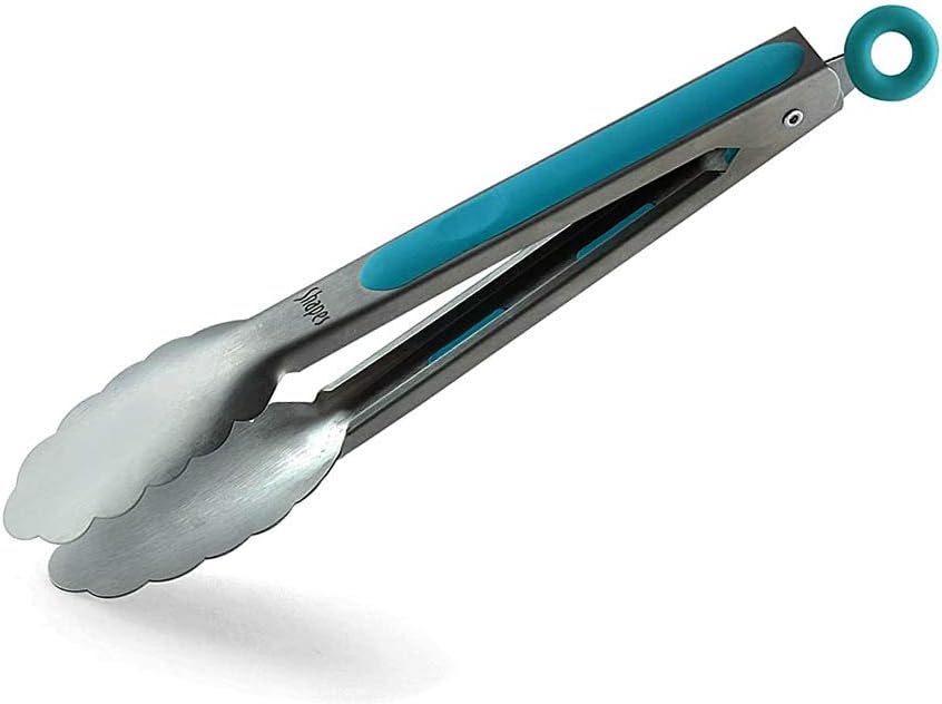 Shapes Emporia Stainless Steel with Nylon Grip Serving Tong for Kitchen/Home | Tong