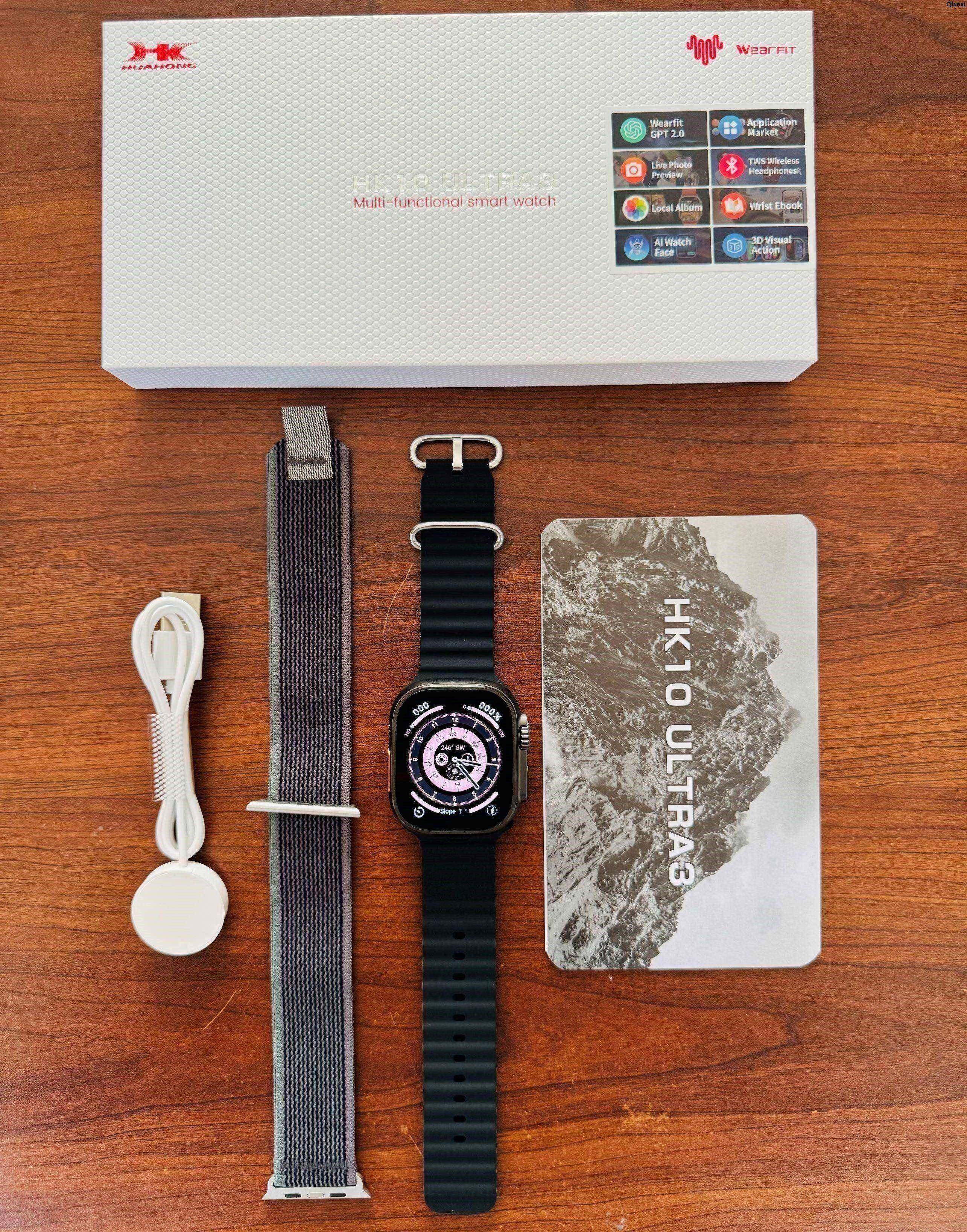 QianxiAffordableHK10 Ultra 3 Multifunctional Smartwatch Latest Smartwatch WearFit Pro