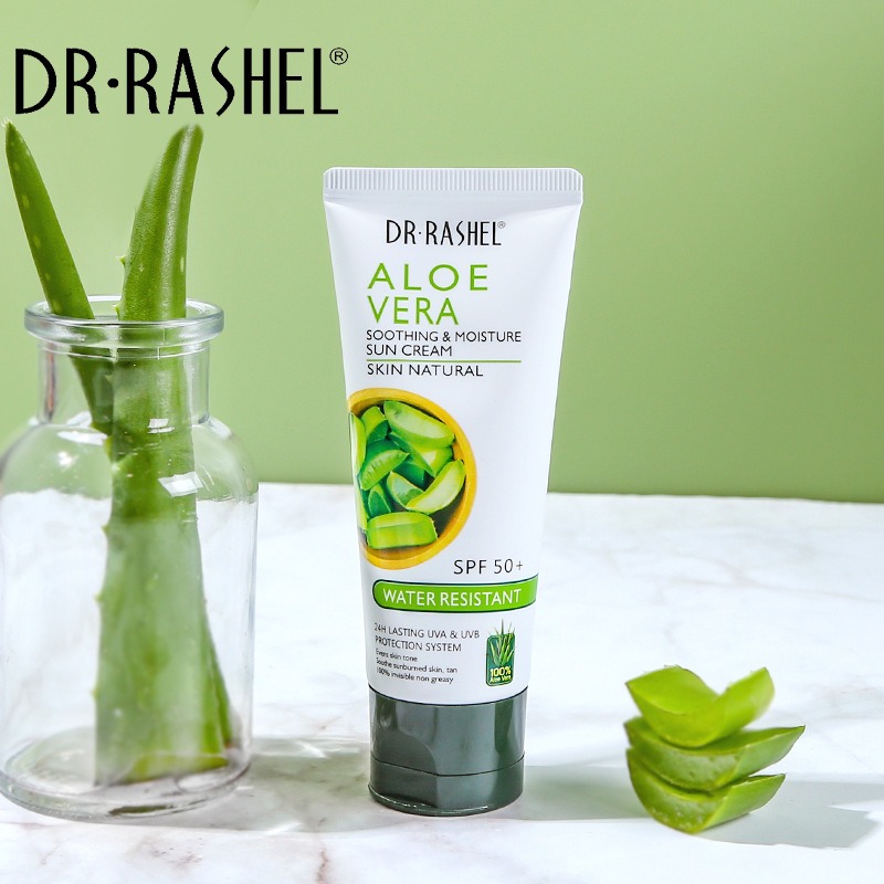 Dr Rashel Aloe Vera Sun Cream Water Resistant Sunscreen 60 G SPF 50+