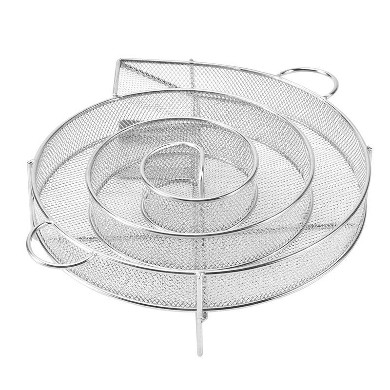 NAMUNY Cold Smoke Generator for BBQ Grill or Smoker Wood Dust Hot and Cold Smoking Salmon Meat Burn Stainless Cooking Bbq Tools