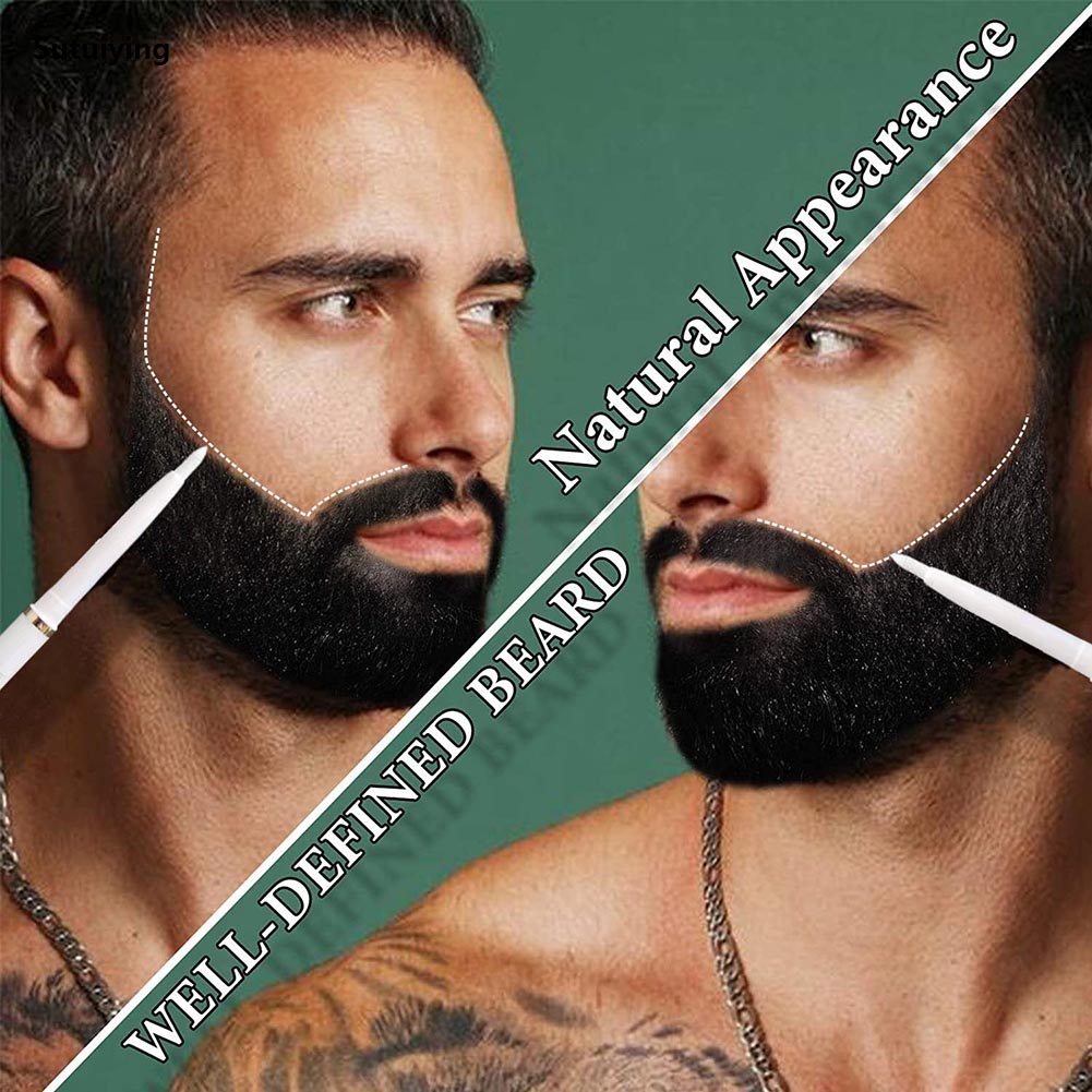 Sutuiying Professional Mustache Trimming Set Adjustable Facial Hair Template 2025 Practical Men Shaving Tool Sets Non-slip Barber Tool