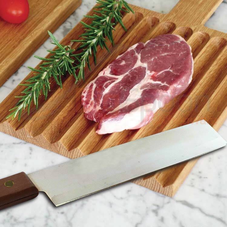 Knife Cook Utility Knives Cutlery Steak Wood Handle Kitchen Tool Sharp Blade 6.5" Stainless Steel
