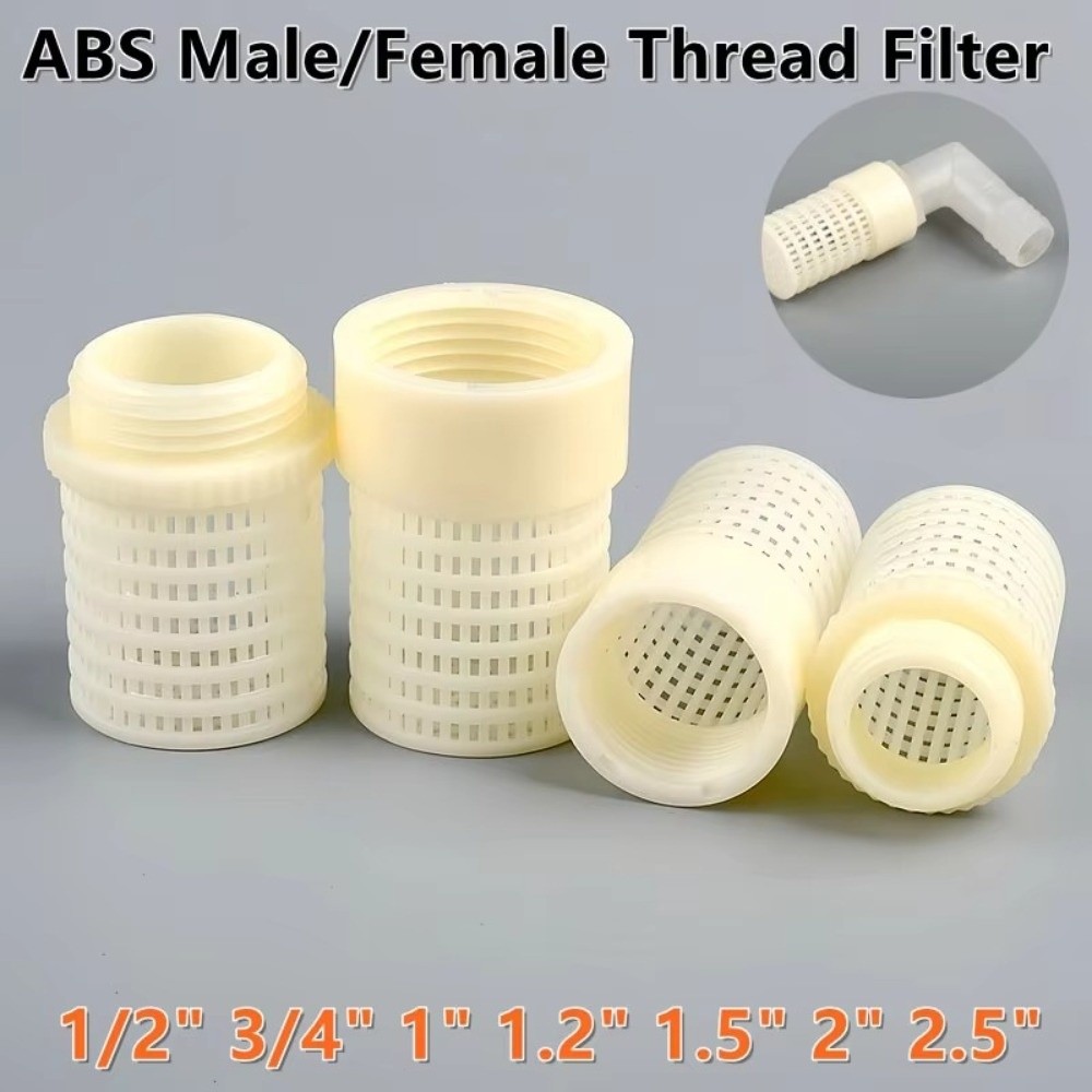 1PC Durable Water Clean Filter Screen Joint Percolator 1/2''~1'' Hose Filter Female/Male Water Pump Fitting Filter Cup Water Tank Filter