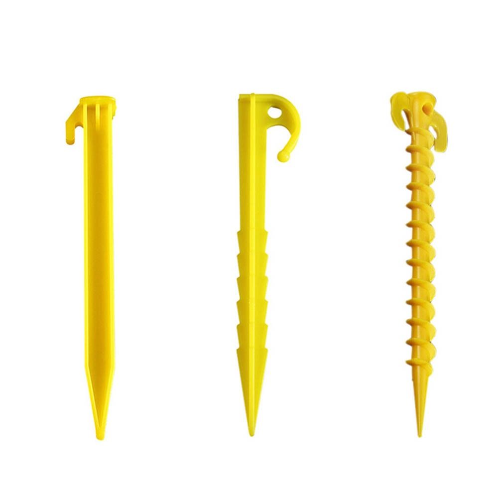 5/10pcs Tool Outdoor Camping Nails Tent Pegs Tent Stake Camping Tents Support Nails Plastic Tent Hook Tent Accessories