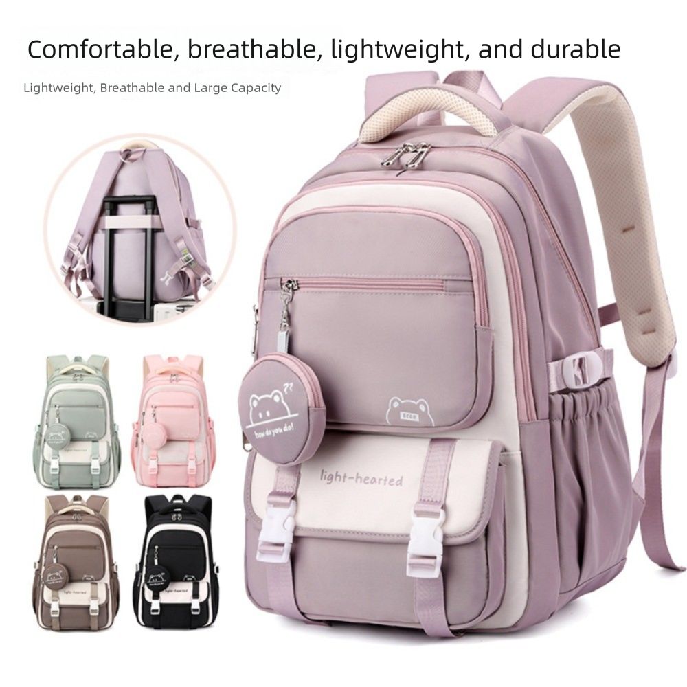 High Quality Large Capacity Backpack Lightweight Multifunctional School Bag Casual Shoulder Bag Students