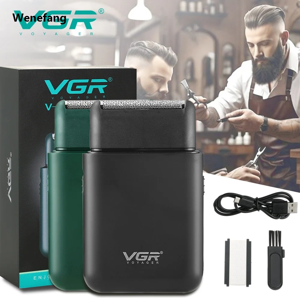 Wenefang VGR V-353 Shaver Professional Razor Electric Shaving Machine Portable New Beard Trimmer Rechargeable Razor Mini Shaver for Men