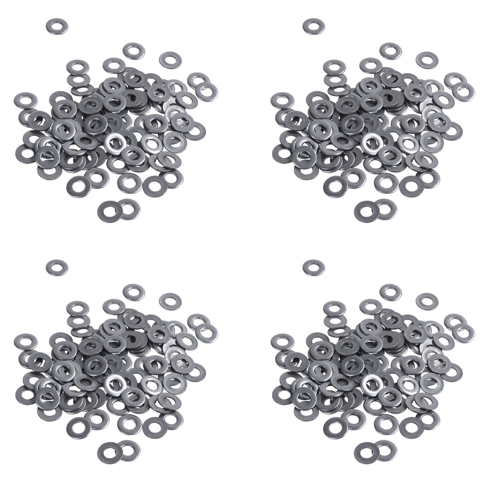 400Pcs M3 3 mm Metric 304 Stainless Steel Flat Washer