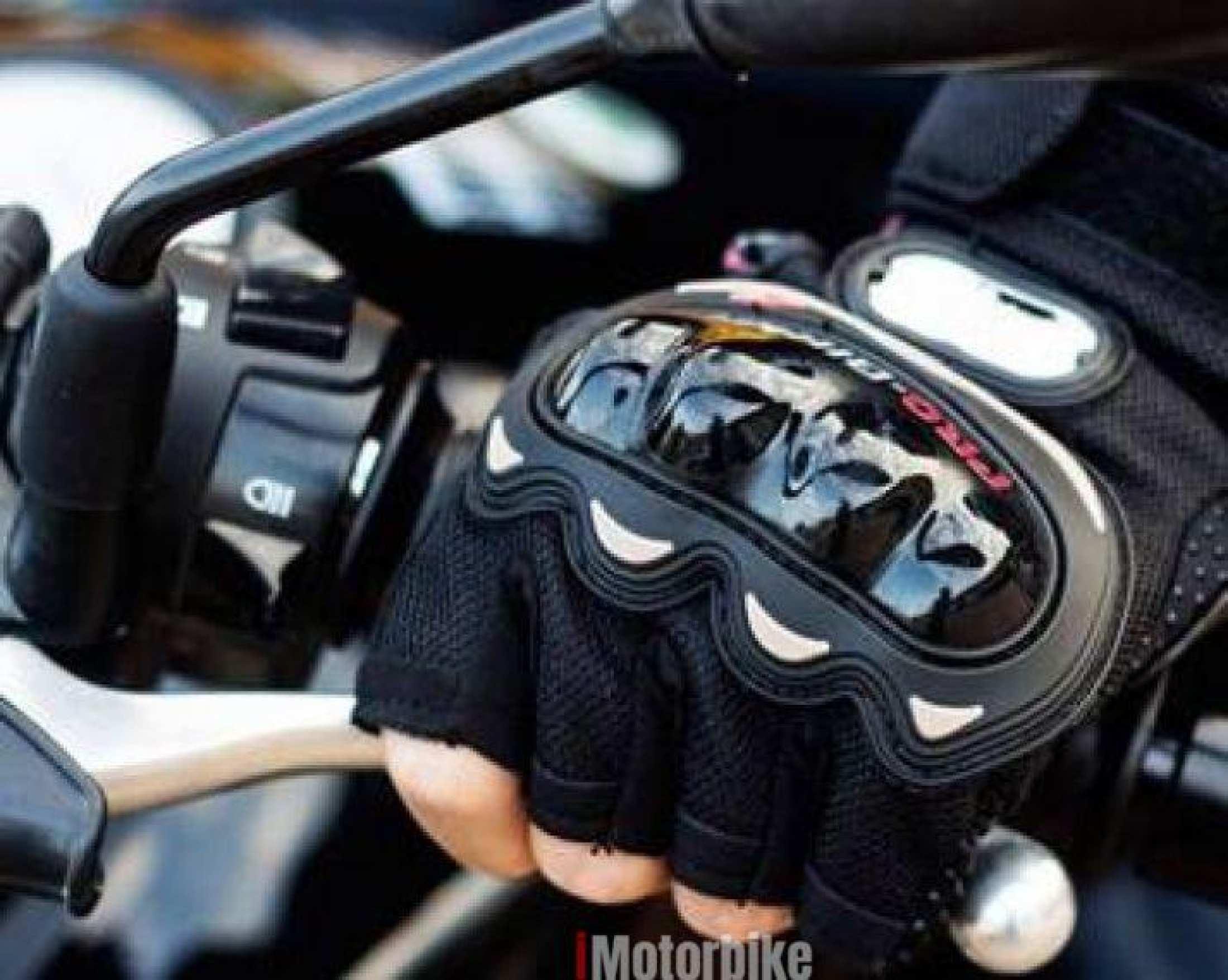 Pro-Biker Half Finger Motorcycle Gloves Motorbike Motocross Motor Riding Cycling Motorcycle Gloves Summer Protective Non-Slip Gloves
