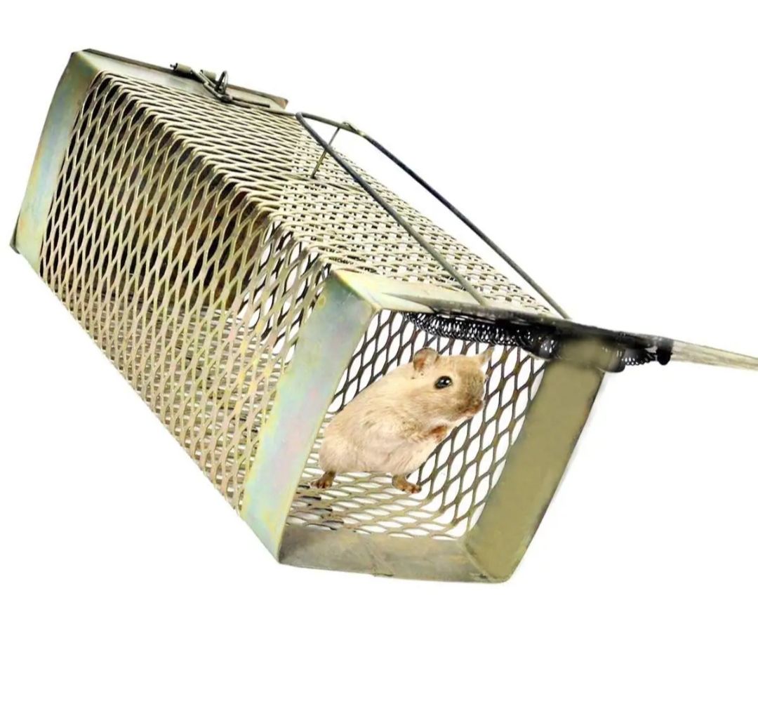 Unique Traps ,Rat, Mouse Trap/Catcher Iron - Classic Rodent Control Live Trap Large Size | Metal Durable Body Rat Trap