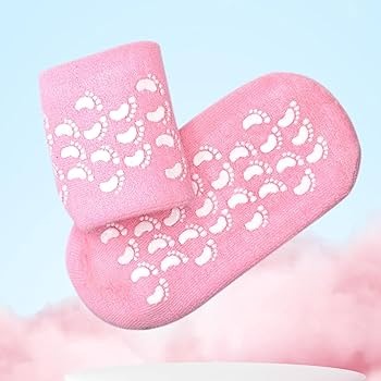 Moisturising Silicone Spa Gel Socks for Dry Cracked Feet 1 pair