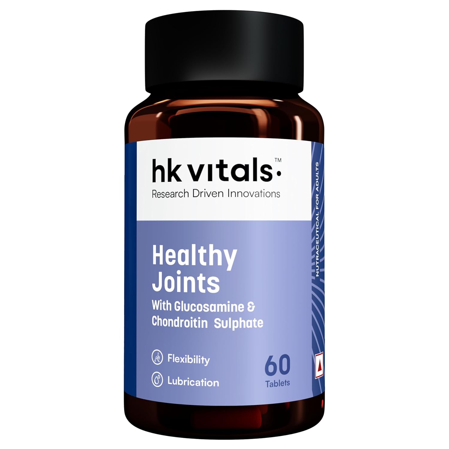 hk vitals Joint Support 60 Tablets With Glucosamine 1400mg Chondroitin Calcium and Vitamin D3 | For Joint Strength, Mobility, and Flexibility