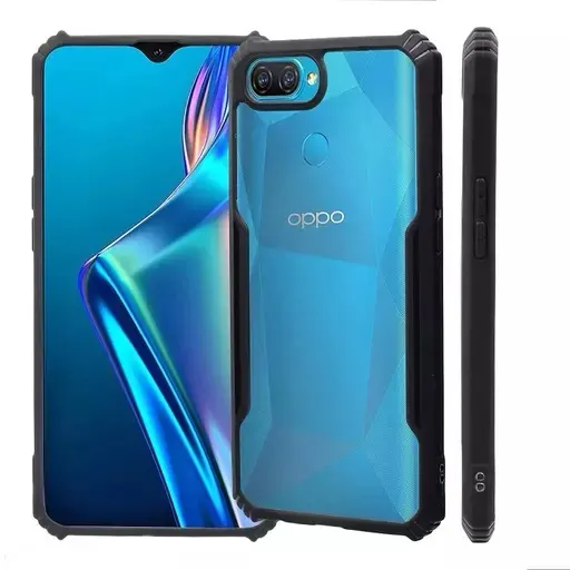 Ipaaky Transparent Back Case For Oppo A7