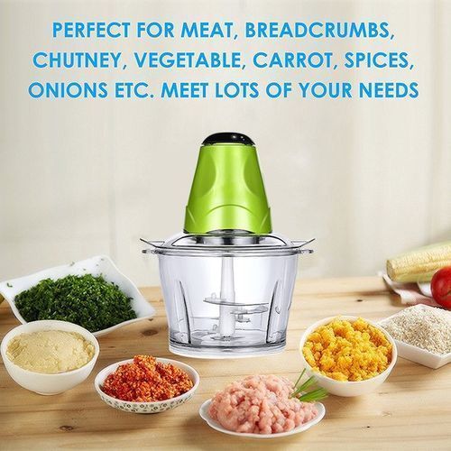 Multi Function Electric Meat Grinder, Vegetable and Fruit Chopper(Cooking Machine 2L)