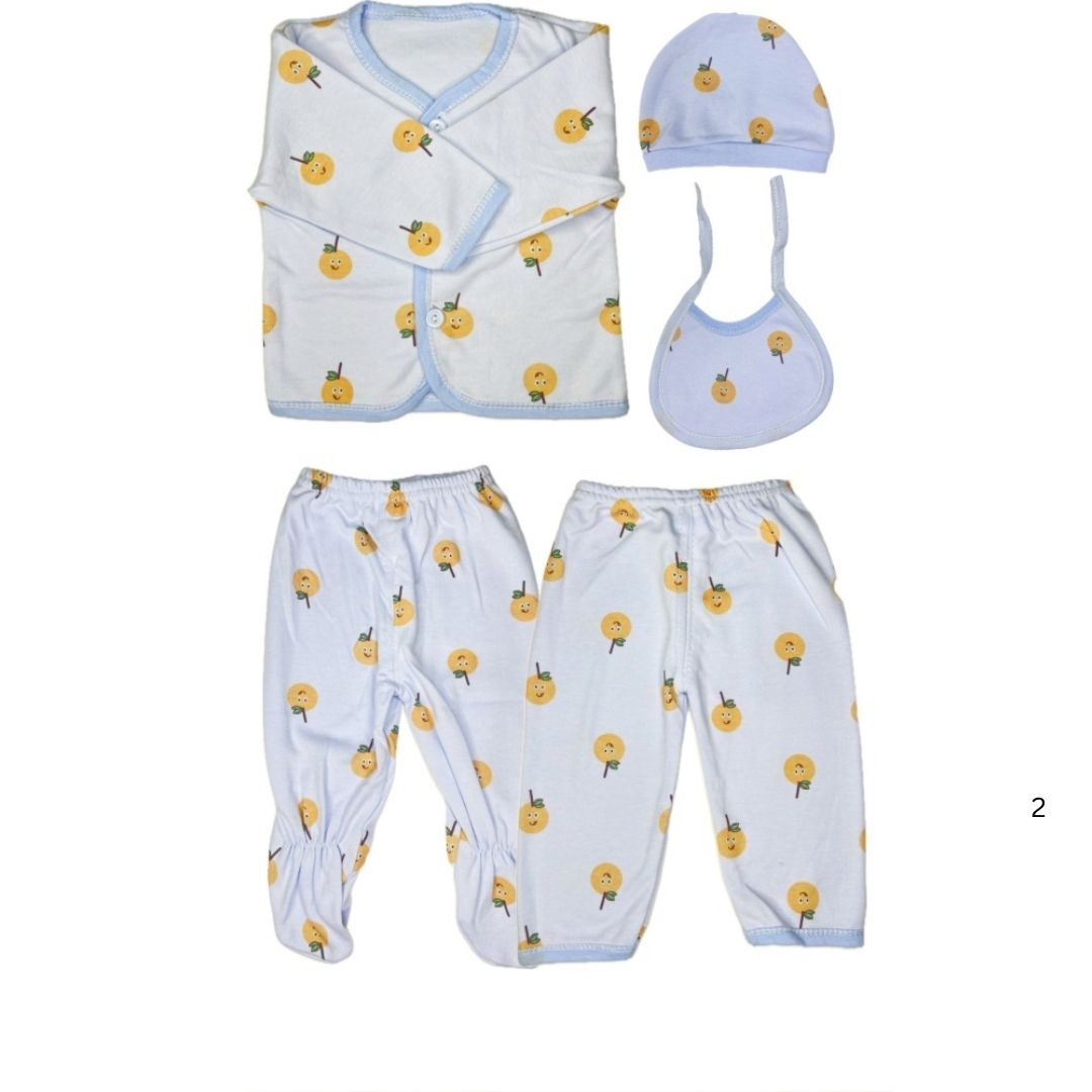 5 pice cartoon newborn baby clothes