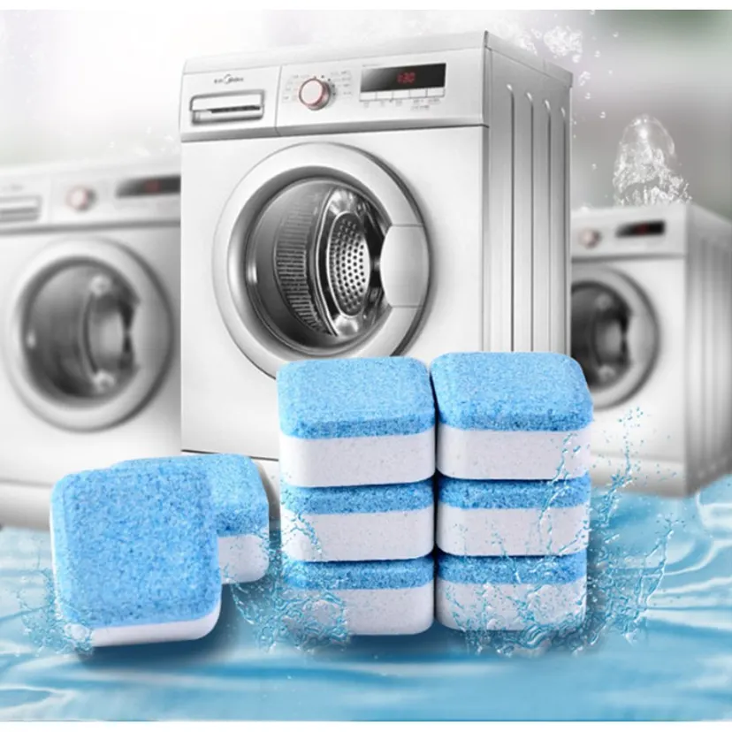 5PCS Washing Machine Cleaner Detergent Effervescent Tablet