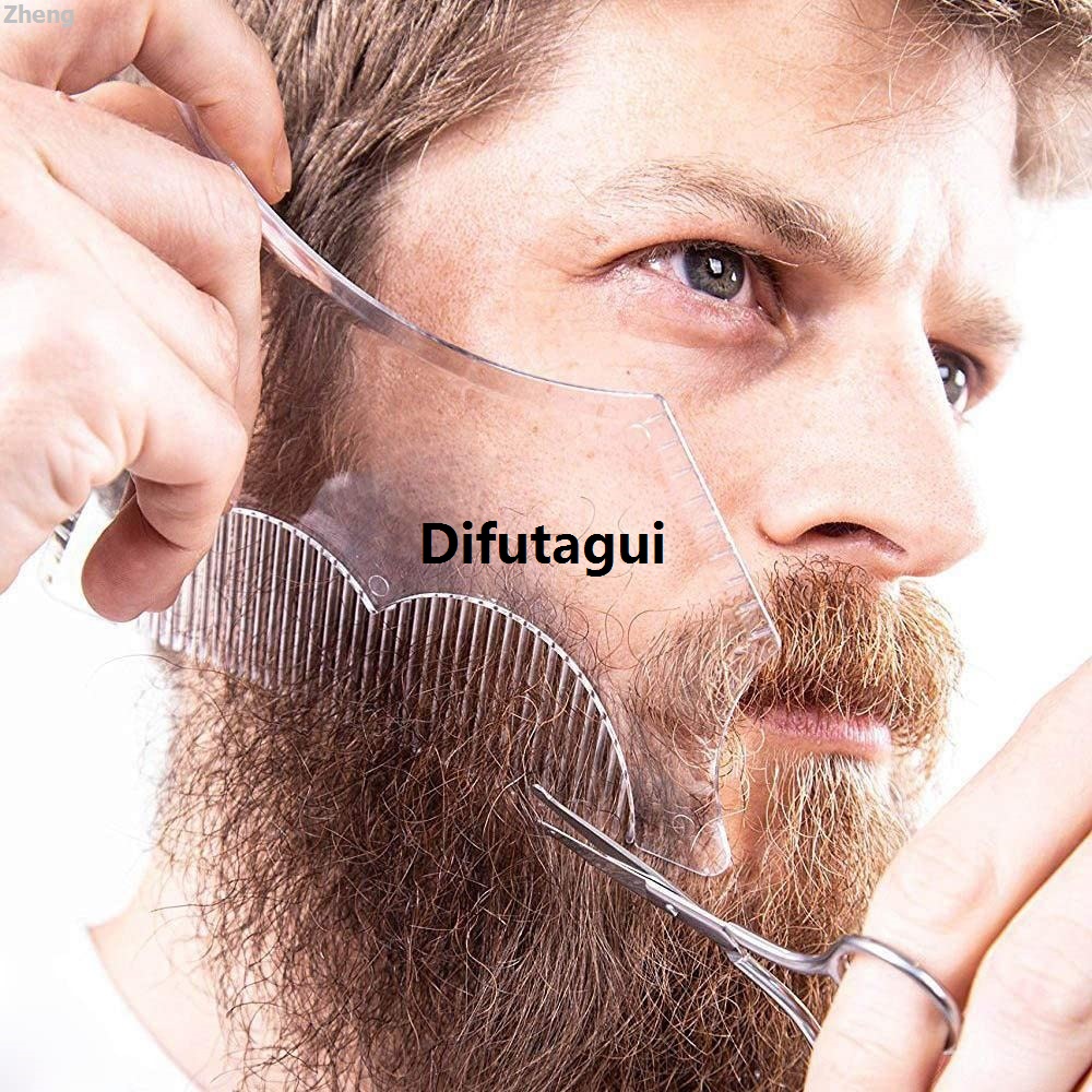 Difutagui Zheng Beard Template Beard Styling Comb for Men－Creative Portable 2025 Template Tool for Perfect Facial Hair