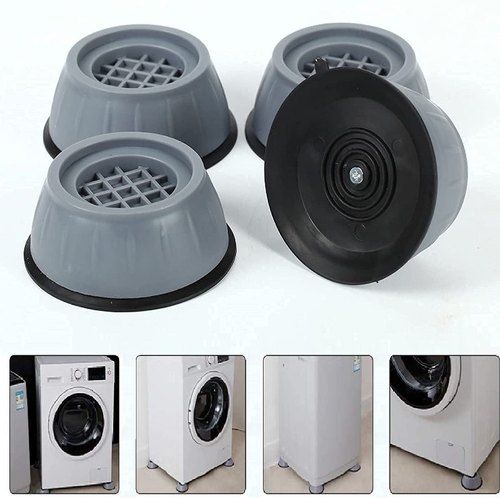 Anti Vibration Feet Pad For Washing Machine/Refrigerator - 4 Pcs