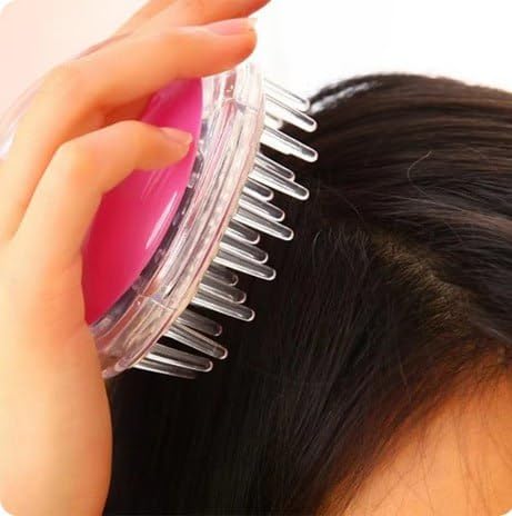 1Pcs Silicone Scalp Massager Shampoo Brush