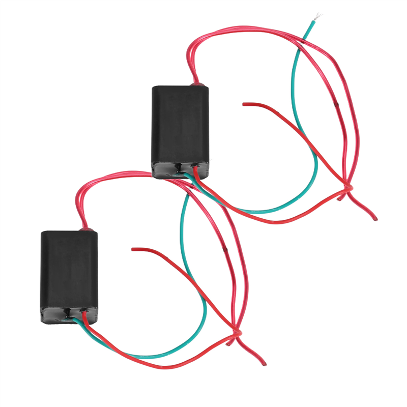 2Pcs DC 3.6V-6V to 20kv Boost Step Up Power Module High Voltage Generator Transformer Converter Module