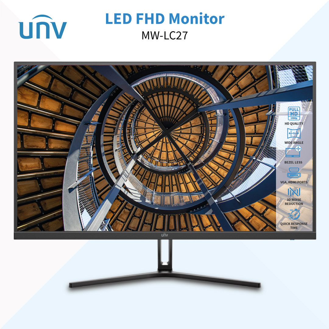 UNIVIEW Borderless 27" Monitor - MW-LC27-E