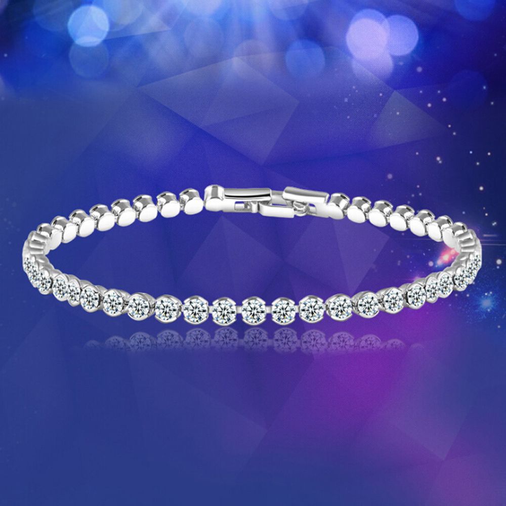 New Silver/Gold Charm Hand Chain Cuff Bangles Fashion Jewelry Shiny Bracelets