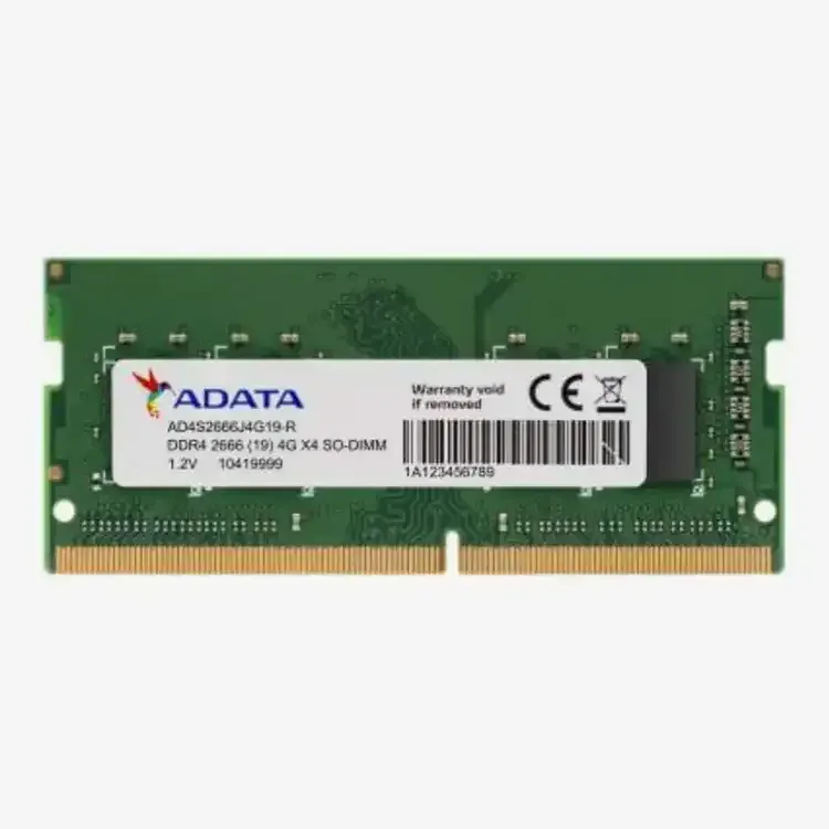 badgeADATA Laptop RAM 4GB DDR4 2666MHz (For Intel & AMD Base System)