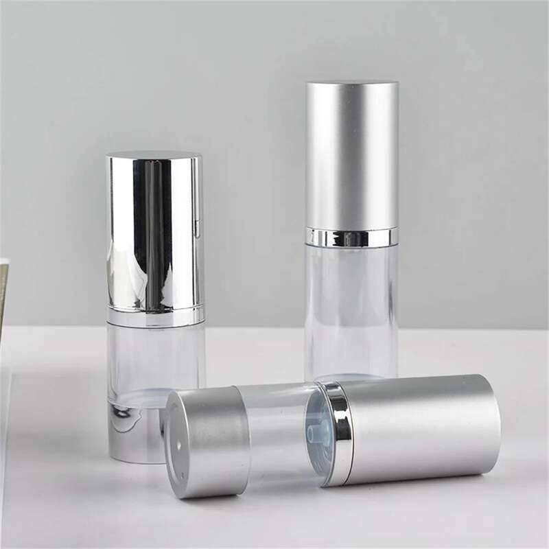 15ml/30ml/50ml UV Hot Sier Vacuum Spray Lotion Transparent Bottle Body Airless Pump Perfume Essence Sub-bottle
