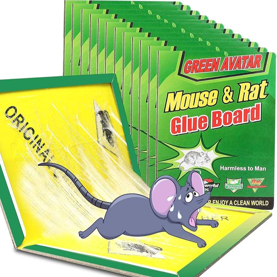 Strong Sticky Mouse Board for Effective Rodent Elimination Without Toxic Chemicals