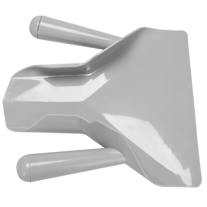 fasdaga 5X Plastic Chip Scoop French Fries Shovel Loader Chip Packaging Shovel Funnel Popcorn Fast Food Double Handle